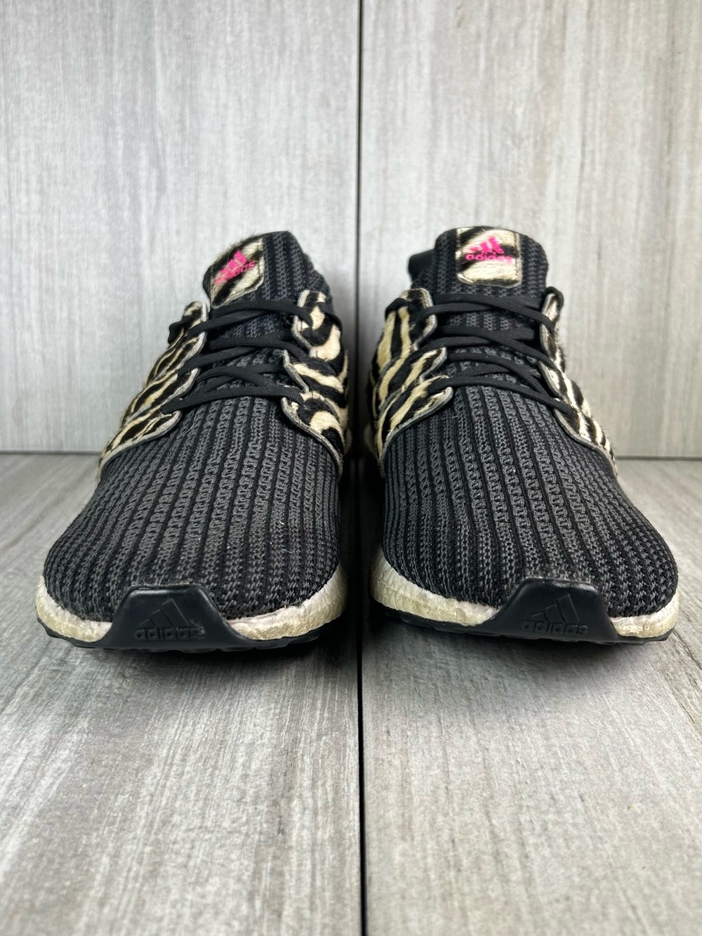 Adidas UltraBoost DNA Black Zebra Athletic Sneaker Running Shoe Mens Size 12.5 - Picture 7 of 12